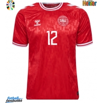 Danmark Kasper Dolberg #12 Hjemmedrakt EM 2024 Kortermet